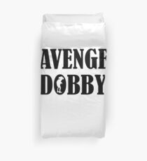 Avenge Dobby black Duvet Cover