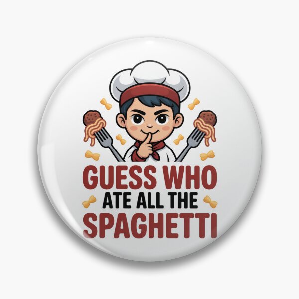 Item preview, Mischievous Chef Guess Who Ate Spaghetti Funny Lover designed and sold by chattsuede.