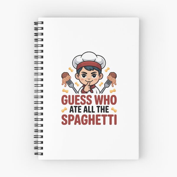 Item preview, Mischievous Chef Guess Who Ate Spaghetti Funny Lover designed and sold by chattsuede.