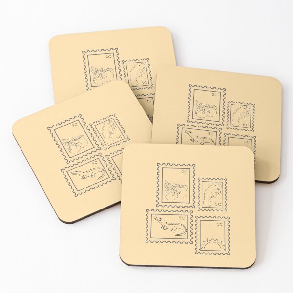 Item preview, Florida Stamps designed and sold by WebbedWhimsy.