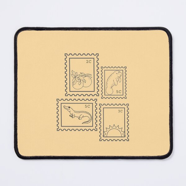 Item preview, Florida Stamps designed and sold by WebbedWhimsy.