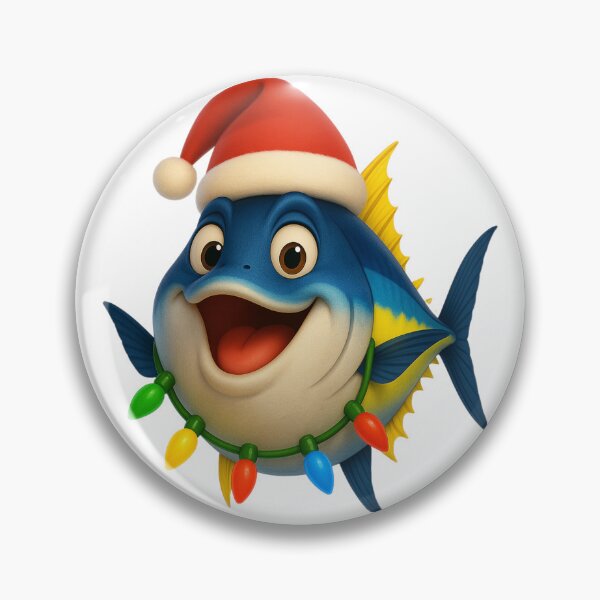 Item preview, Christmas Yellowfin Tuna designed and sold by Sillytoe.