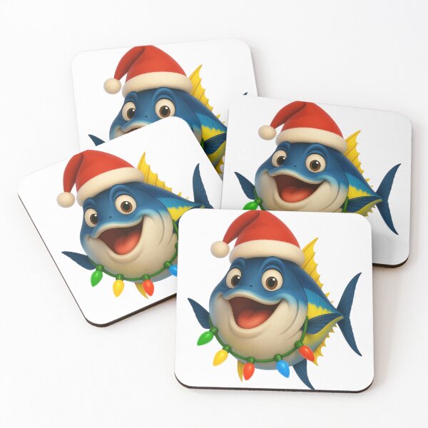 Item preview, Christmas Yellowfin Tuna designed and sold by Sillytoe.