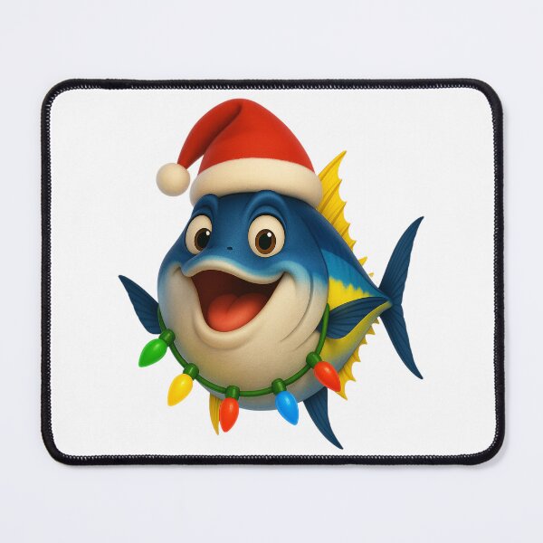 Item preview, Christmas Yellowfin Tuna designed and sold by Sillytoe.