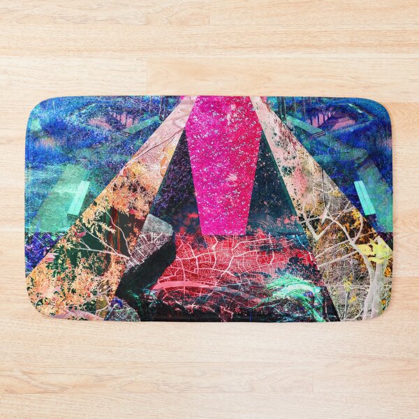 Item preview, risk city in dangerous urban wetland ecopop collage art portrait design designed and sold by jorgelebeau.