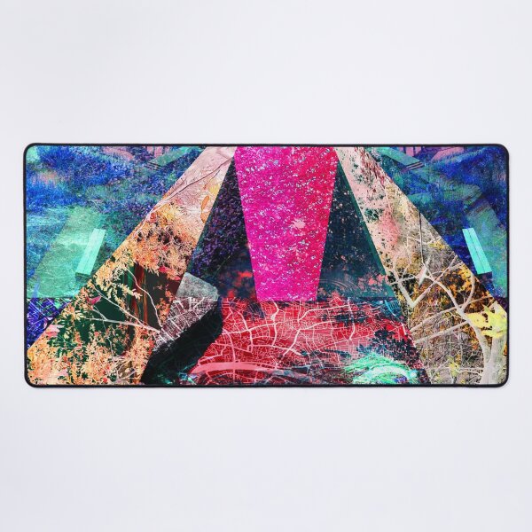 Item preview, risk city in dangerous urban wetland ecopop collage art portrait design designed and sold by jorgelebeau.