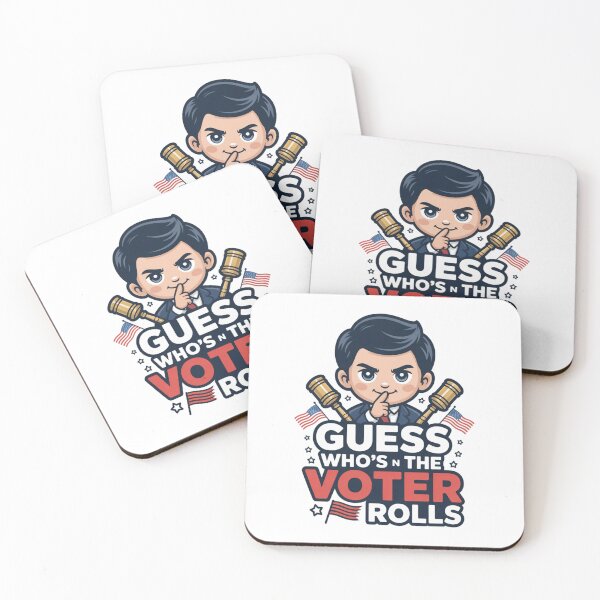 Item preview, Intriguing Voter Registration Secret Chibi Guess Who's Voting Design designed and sold by chattsuede.