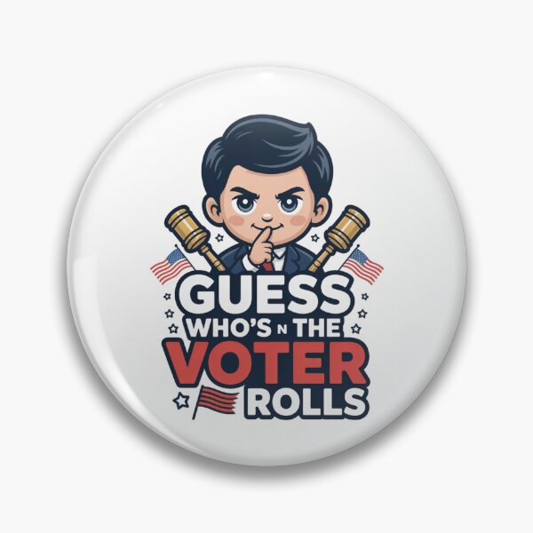 Item preview, Intriguing Voter Registration Secret Chibi Guess Who's Voting Design designed and sold by chattsuede.