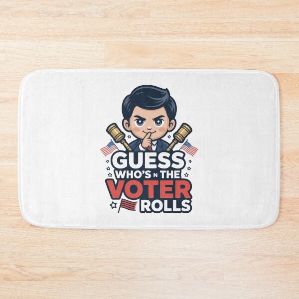 Item preview, Intriguing Voter Registration Secret Chibi Guess Who's Voting Design designed and sold by chattsuede.