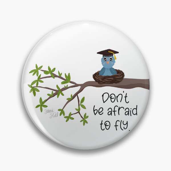Item preview, Don't be Afraid to Fly - graduation 2026 designed and sold by Willow & Grace Designs.