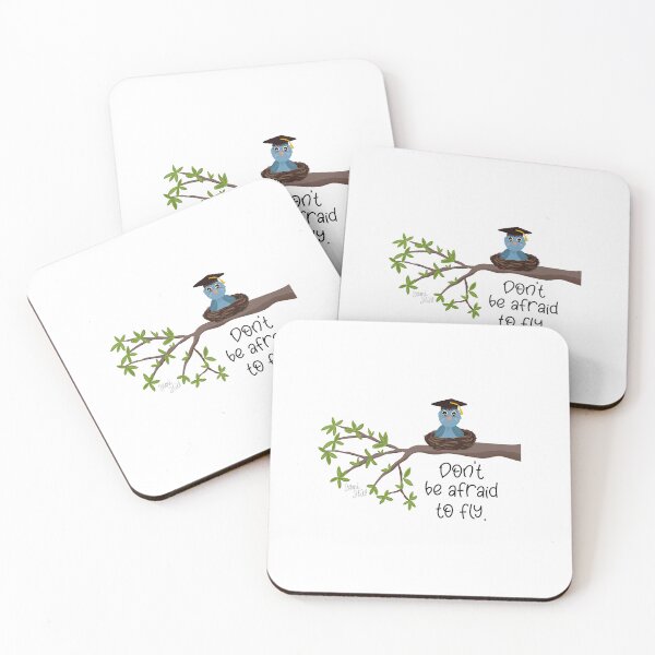 Item preview, Don't be Afraid to Fly - graduation 2026 designed and sold by Willow & Grace Designs.