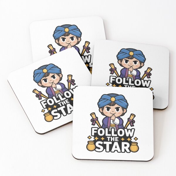 Item preview, Cute Wise Man Follow The Star Epiphany Cartoon designed and sold by chattsuede.