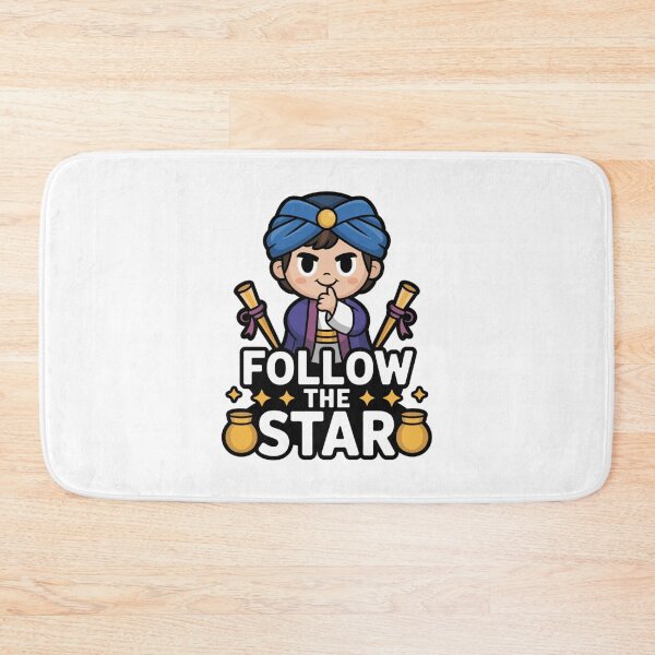 Item preview, Cute Wise Man Follow The Star Epiphany Cartoon designed and sold by chattsuede.
