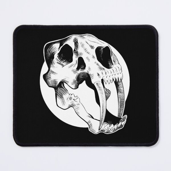 Item preview, saber tooth tiger skull designed and sold by CooksGraphics1.