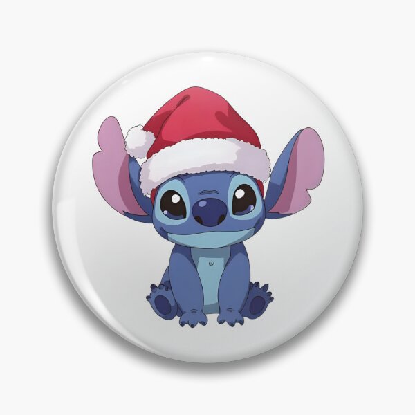 Item preview, Kawaii Sitting Stitch Christmas – Cute Santa Hat Stitch designed and sold by Dream Magic Co.