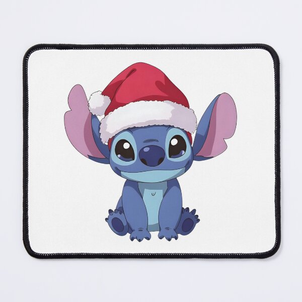 Item preview, Kawaii Sitting Stitch Christmas – Cute Santa Hat Stitch designed and sold by Dream Magic Co.