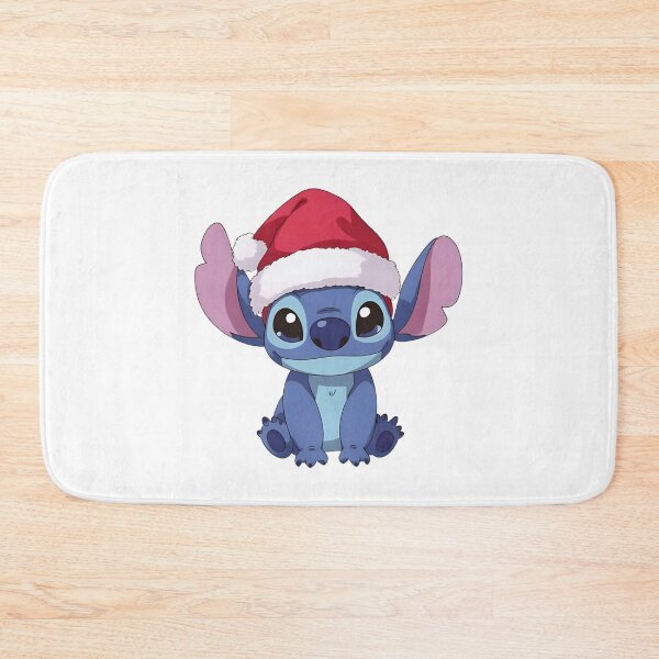Item preview, Kawaii Sitting Stitch Christmas – Cute Santa Hat Stitch designed and sold by Dream Magic Co.