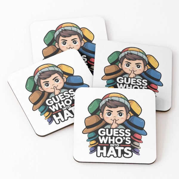 Item preview, National Hat Day Guess Who's Into Hats Cute Boy Collector designed and sold by chattsuede.