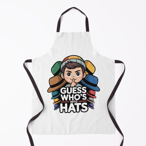 Item preview, National Hat Day Guess Who's Into Hats Cute Boy Collector designed and sold by chattsuede.