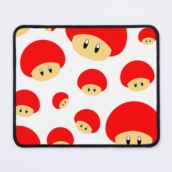 Item preview, Red Mushroom Print Mushrooms Design designed and sold by bestggraphico.