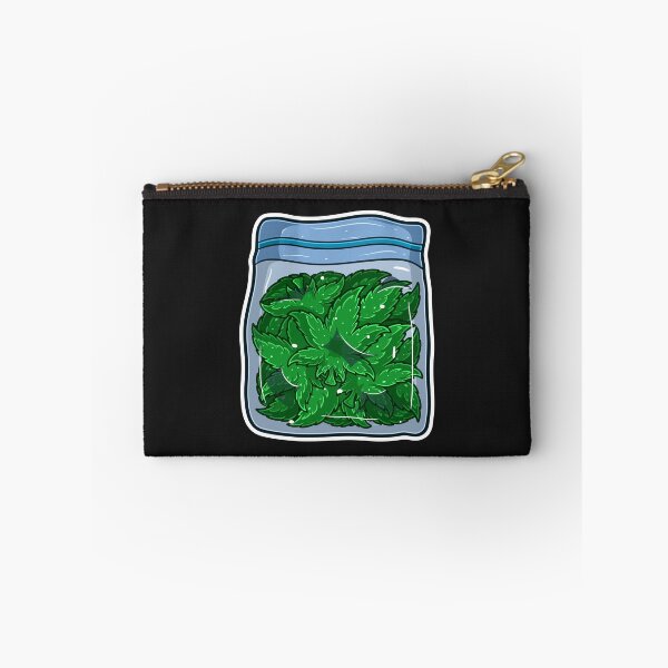 Item preview, Cartoon Logo of Marijuana leaf logo in product packaging.  designed and sold by tedykurniawan12.