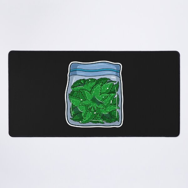 Item preview, Cartoon Logo of Marijuana leaf logo in product packaging. designed and sold by tedykurniawan12.