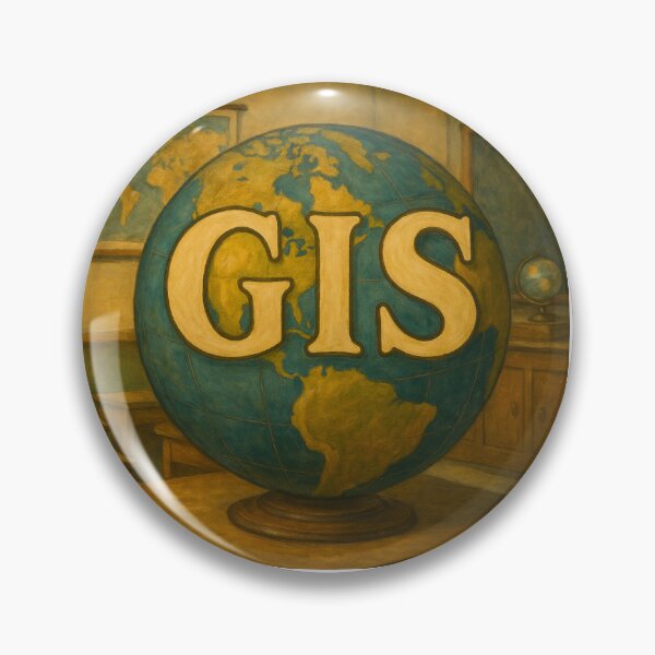 Item preview, Vintage GIS – Geography Class Edition designed and sold by MapHappens.