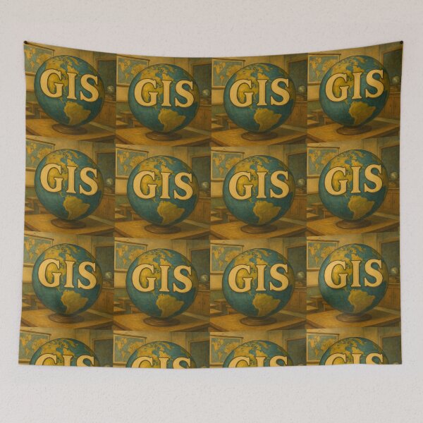 Item preview, Vintage GIS – Geography Class Edition designed and sold by MapHappens.