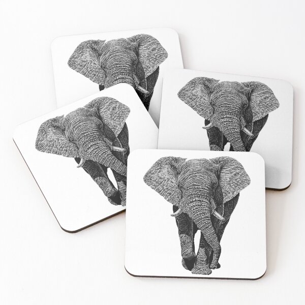 Item preview, African elephant designed and sold by LorenDowding.