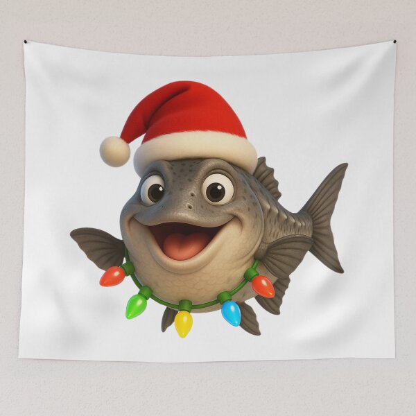 Item preview, Christmas Atlantic Sturgeon designed and sold by Sillytoe.
