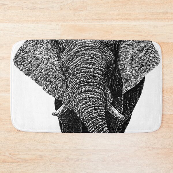 Item preview, African elephant designed and sold by LorenDowding.
