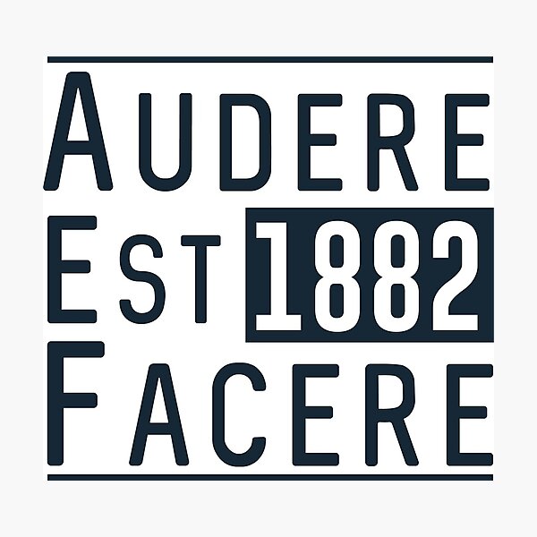 Audere Est Facere Photographic Print