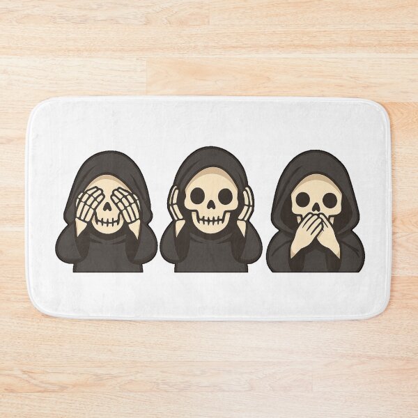 Item preview, SEE  NO EVIL HEAR NO EVIL ,GRIM REAPERS designed and sold by JamesDunican.