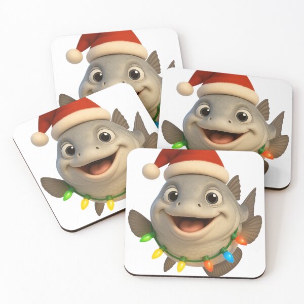 Item preview, Christmas Beluga Sturgeon designed and sold by Sillytoe.