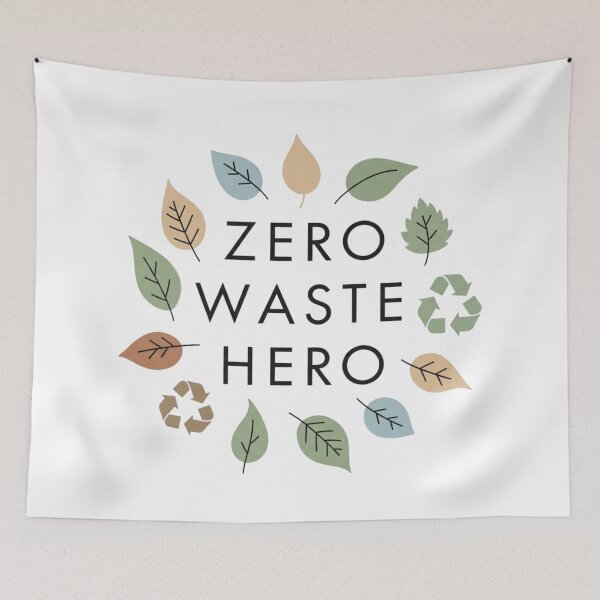 Item preview, Zero Waste Hero Minimalist Recycling Eco Design Save the Planet Earth Gift designed and sold by Design_Your_Day.
