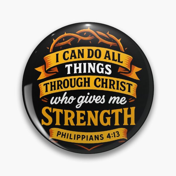 Item preview, Philippians 4:13 I can do all things through Christ who gives me strength designed and sold by plushism.
