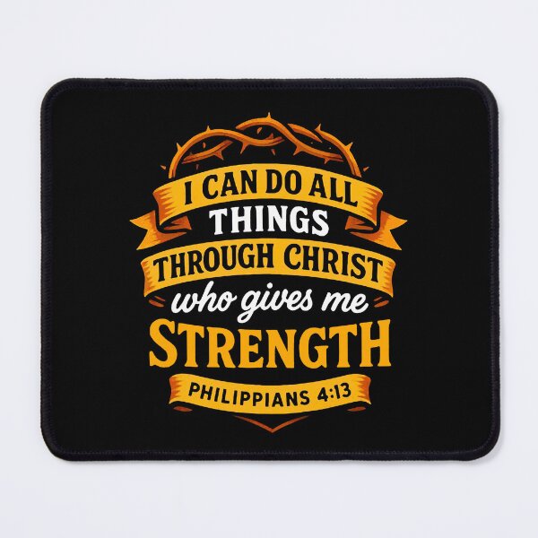 Item preview, Philippians 4:13 I can do all things through Christ who gives me strength designed and sold by plushism.