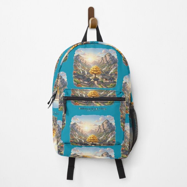 Item preview, Bukhansan Hanok Village – Glorious 3D Scenic View , designed and sold by PaintMeWorld.