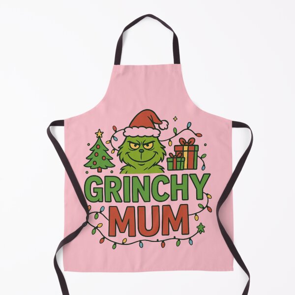 Item preview, Grinchy Mum – Funny Christmas Grinch-Inspired Design designed and sold by StudioWhitworth.
