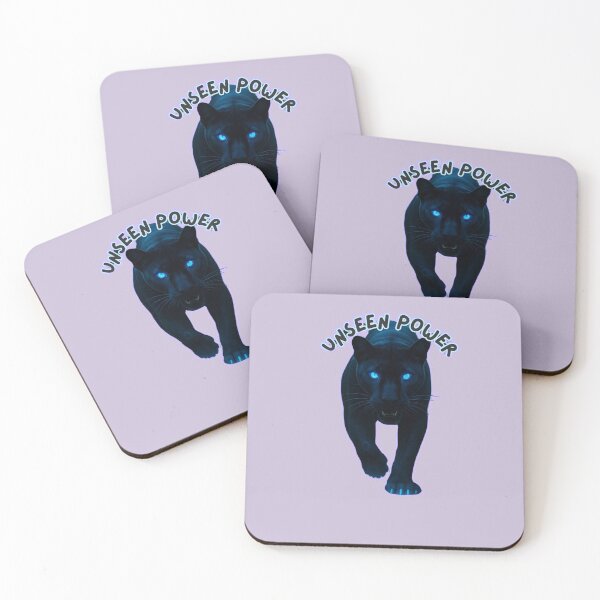 Item preview, Unseen Power – Glowing Panther Spirit designed and sold by PriyaMagic.