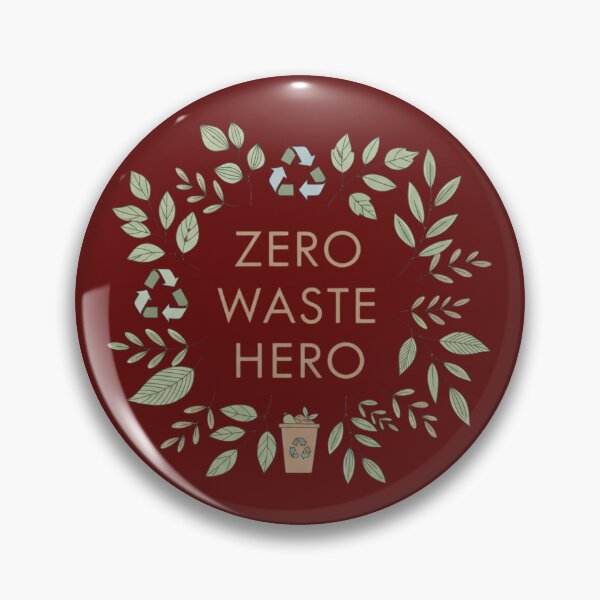 Item preview, Zero Waste Hero Minimalist Recycling Eco Design Save the Planet Earth Gift designed and sold by Design_Your_Day.