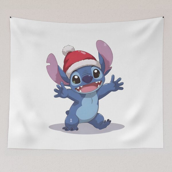 Item preview, Happy Christmas Stitch – Joyful Santa Hat Stitch Art designed and sold by Dream Magic Co.