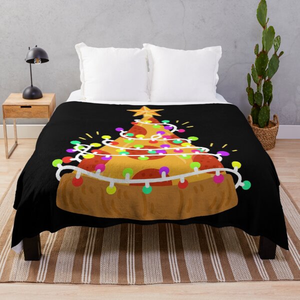 Item preview, Pizza Christmas Tree Funny Holiday Food Design designed and sold by ChaaiTee.