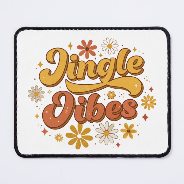 Item preview, Retro Jingle Vibes Christmas Typography – Groovy Holiday Design designed and sold by AMX-Designer.