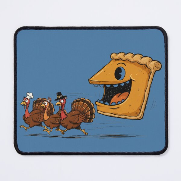 Item preview, Cute Turkey Running Pie Slice Thanksgiving Comedy designed and sold by faridman.