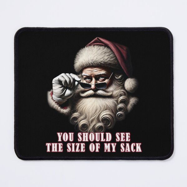 Item preview, Santa Sack Joke Naughty Christmas Design designed and sold by Victor Shadehorn.
