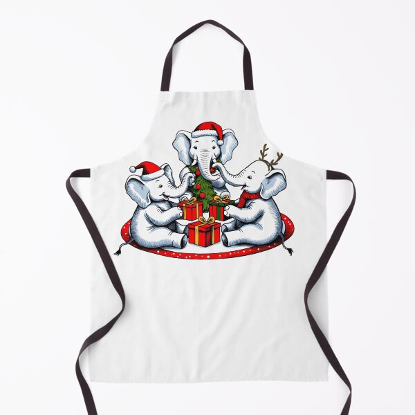 Item preview, Cute White Elephant Christmas Gift Exchange Ironic Animals designed and sold by TackyTime.