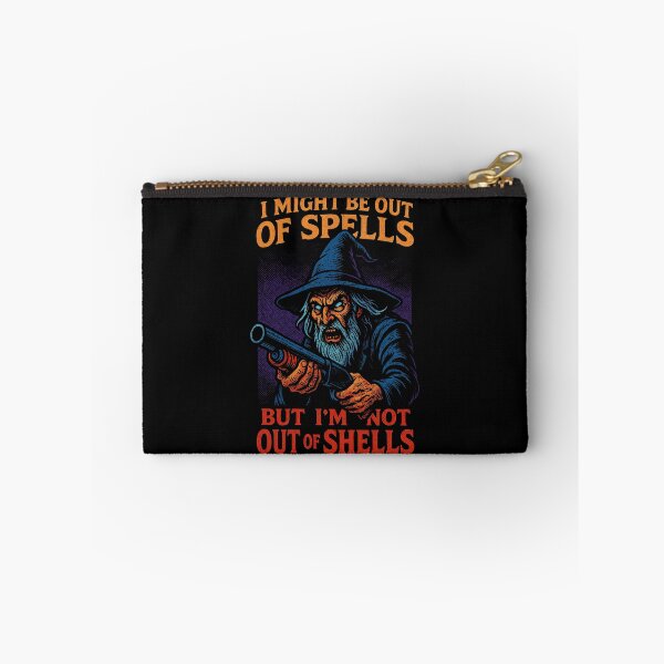 Item preview, Out of Spells Not Out of Shells Wizard Design designed and sold by Victor Shadehorn.