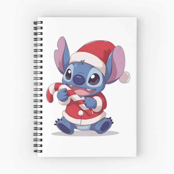Item preview, Stitch with Candy Cane – Sweet Christmas Kawaii Stitch designed and sold by Dream Magic Co.