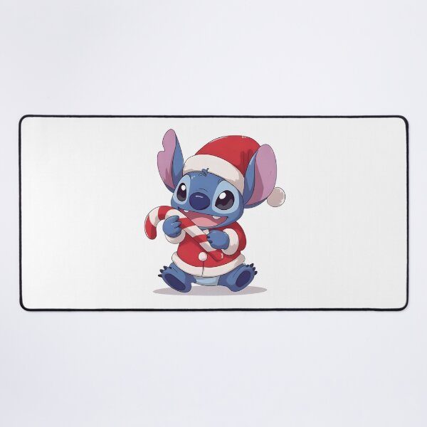 Item preview, Stitch with Candy Cane – Sweet Christmas Kawaii Stitch designed and sold by Dream Magic Co.